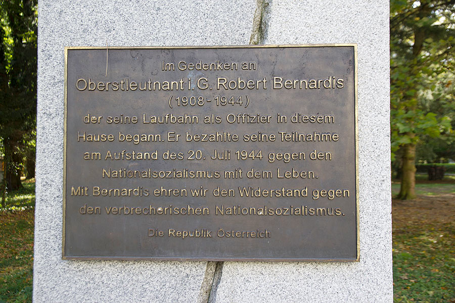 4470 Oberösterreich Towarek Schulkaserne Personenbezogenes Denkmal